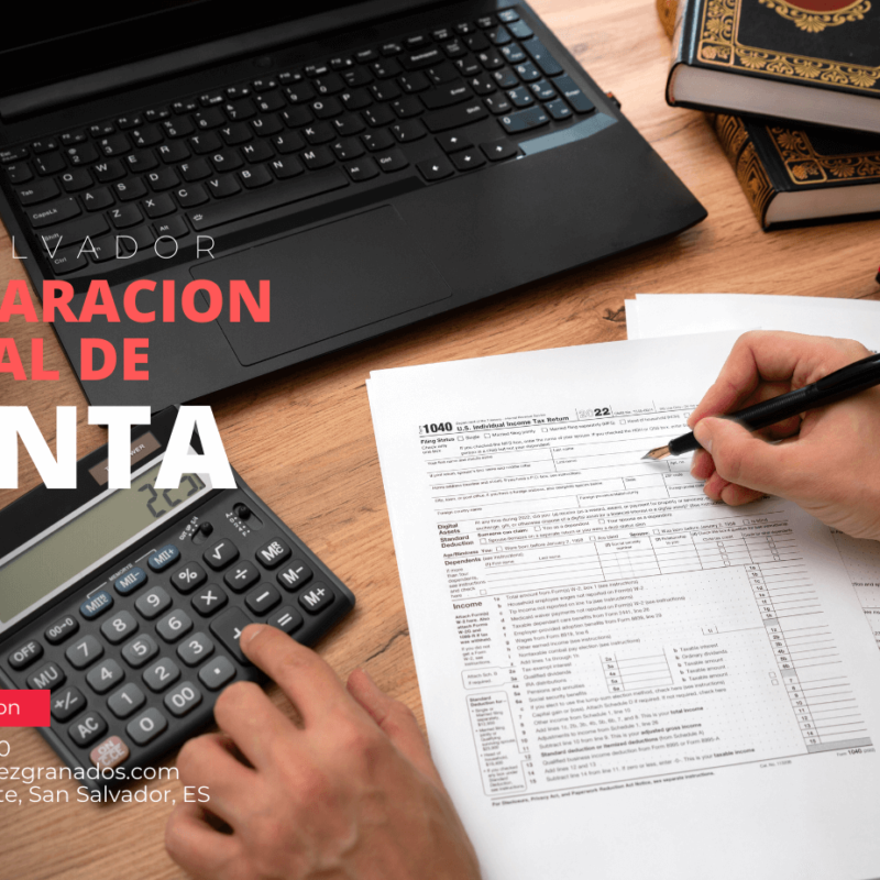 Declaración anual de renta en El Salvador